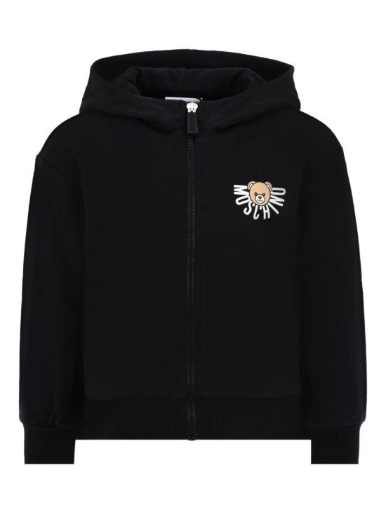 25FW [키즈] 모스키노 트레이닝 상의 HUF09E LCA40 60100 BLACK