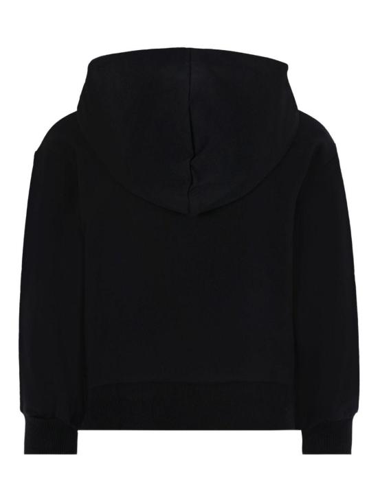 25FW [키즈] 모스키노 니트/스웻셔츠 HUF09E LCA40 60100 BLACK - MOSCHINO