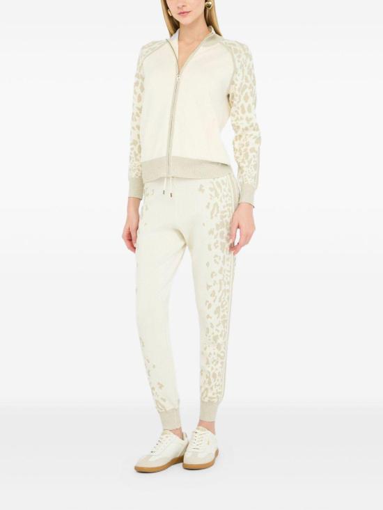 25FW 리우조 트레이닝 상의 TF5171 MS49I A4351 BIANCO E ORO - LIU JO