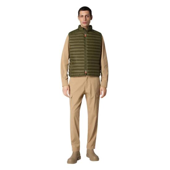  세이브더덕 패딩 조끼 D82410M 50012 VERDE GREEN - SAVE THE DUCK