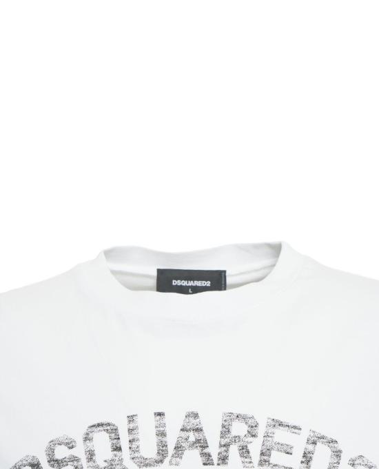 25FW 디스퀘어드2 폴로 티셔츠 S74GD1476 D20020 961 BIANCO - DSQUARED2