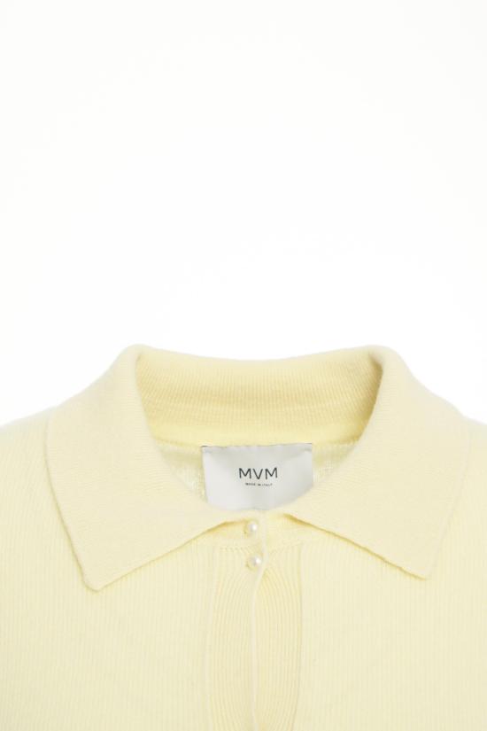 25FW 엠비엠 폴로 티셔츠 V53629 GIALLO - MVM