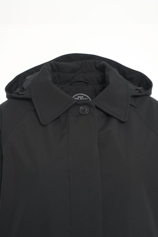 25FW 세이브더덕 롱패딩 D42024W GRIN 10000 BLACK NERO - SAVE THE DUCK