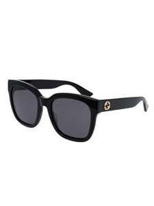 25FW 구찌 선글라스 GG0034SN 001 BLACK BLACK GREY - GUCCI