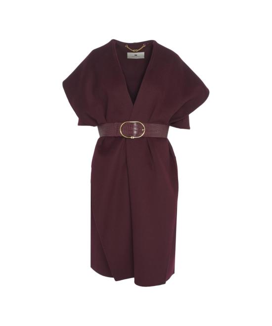 25FW 엘리자베타프랜치 케이프 CP67D56 EA4 MERLOT VIOLA