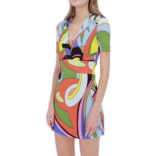  모스키노 원피스 0448 0556A1888 MULTICOLOUR - MOSCHINO