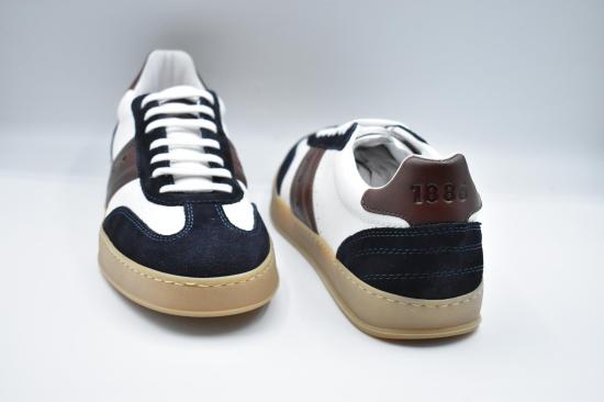 25FW 판토폴라도로 드레스 슈즈 20100 TERRACE T12T84 BIANCO NAVY - PANTOFOLA D'ORO