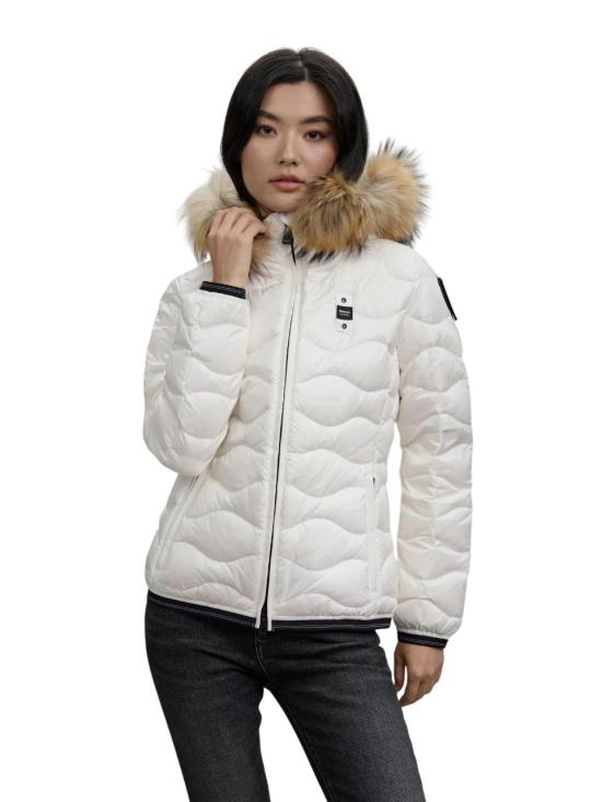 25FW 블라우어 패딩 25WBLDC03096 100BI BIANCO WHITE - BLAUER