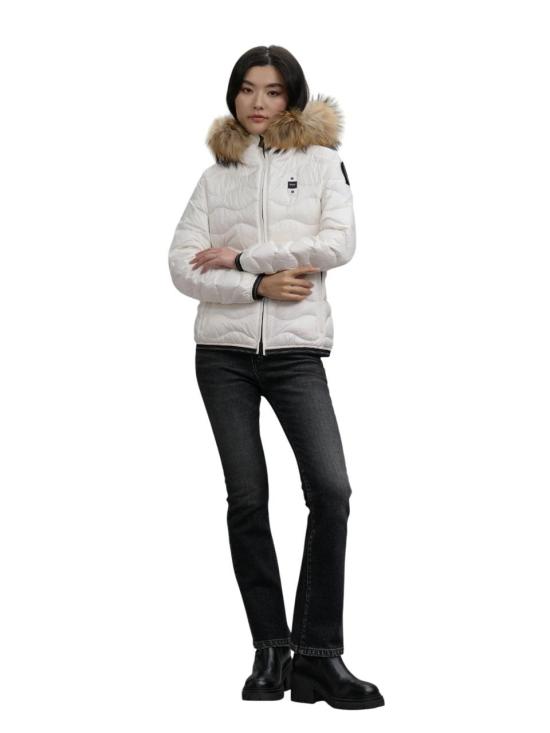 25FW 블라우어 패딩 25WBLDC03096 100BI BIANCO WHITE - BLAUER