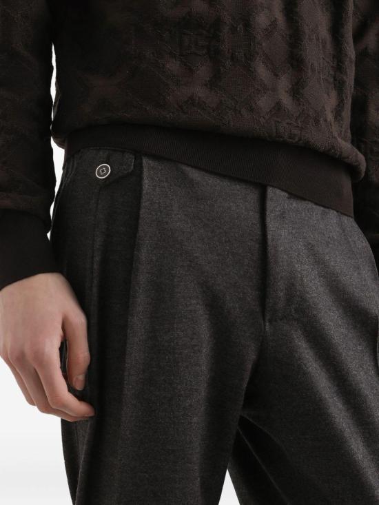 25FW 돌체앤가바나 스트레이트 팬츠 GV4EETHU7VA S8290 GREY - DOLCE & GABBANA