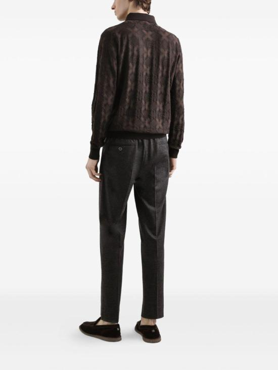 25FW 돌체앤가바나 스트레이트 팬츠 GV4EETHU7VA S8290 GREY - DOLCE & GABBANA