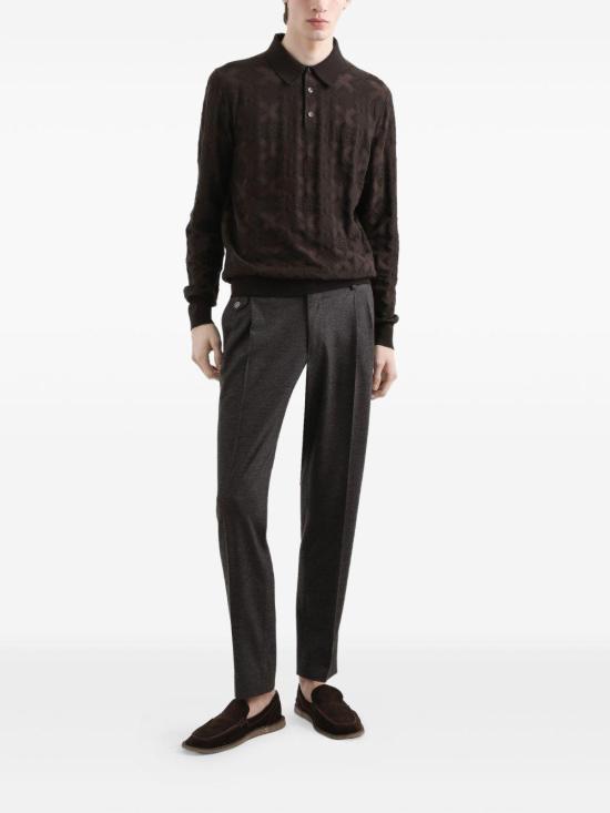 25FW 돌체앤가바나 스트레이트 팬츠 GV4EETHU7VA S8290 GREY - DOLCE & GABBANA