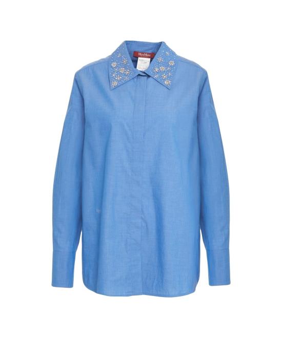 25FW 막스마라 셔츠 STAFFA 006 BLU