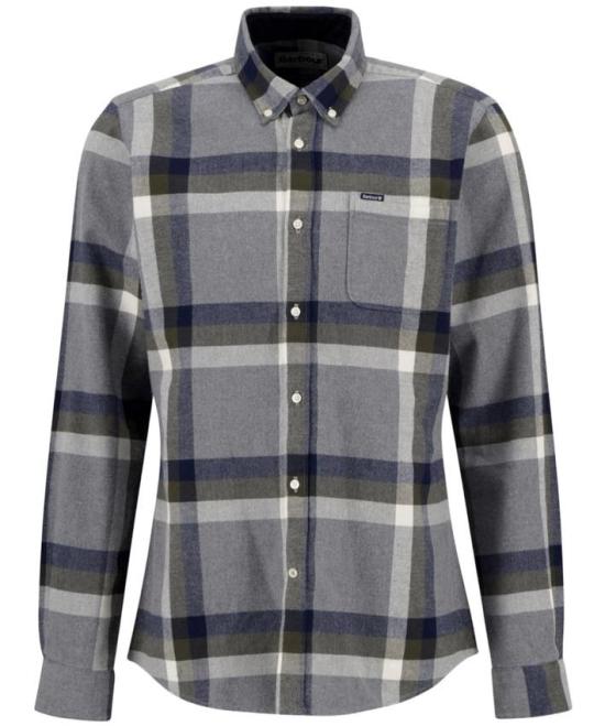 25FW 바버 긴팔 셔츠 MSH5364 MSHGY31 LIGHT GREY