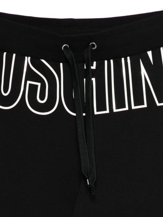 25FW 모스키노 스트레이트 팬츠 A6810 4319 1555 BLACK - MOSCHINO