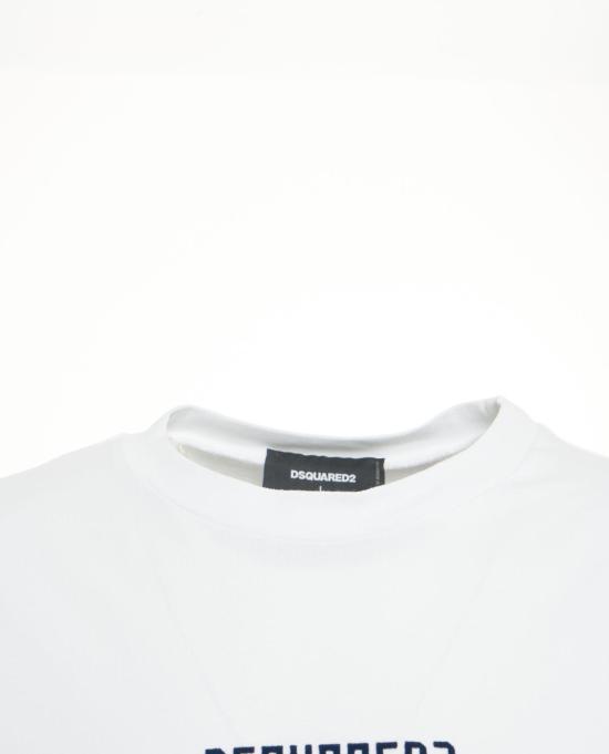 25FW 디스퀘어드2 폴로 티셔츠 S74GD1455 D20020 965 BIANCO - DSQUARED2