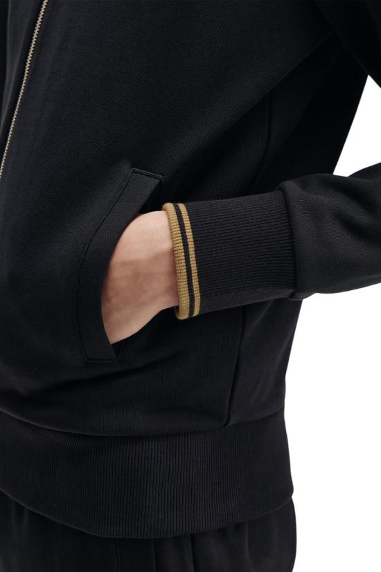 25FW 프레드페리 긴팔 티셔츠 J1327 102 NERO BLACK - FRED PERRY