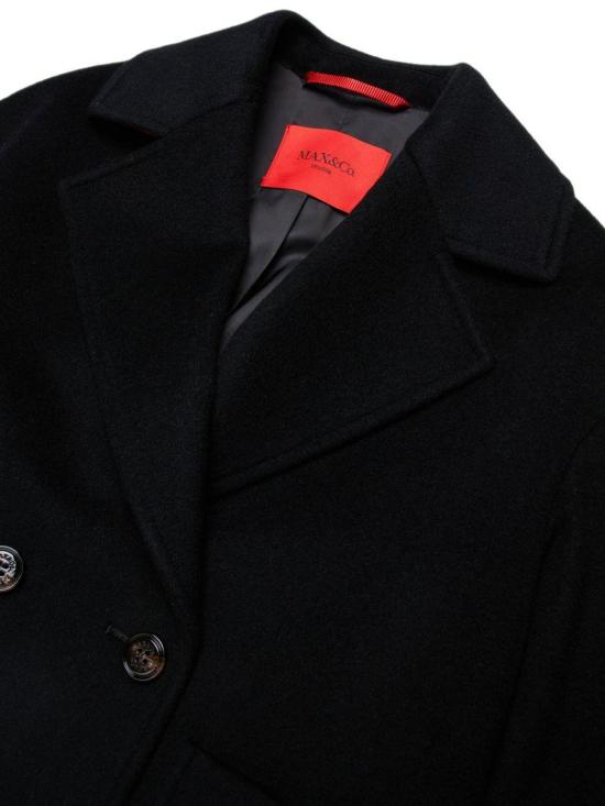 25FW [키즈] 막스앤코 롱 자켓/코트 MX0229 MX052 MX900 BLACK - MAX & CO.