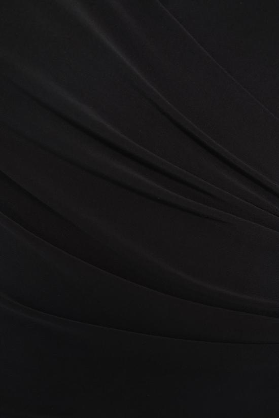 25FW 노마카말리 바디수트 티셔츠 KK325 BPLR19 001 BLACK NERO - NORMA KAMALI