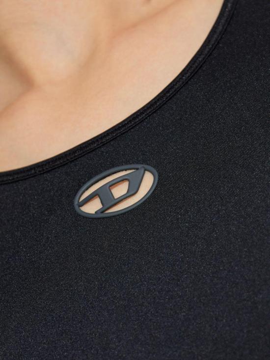 25FW 디젤 바디수트 티셔츠 A18317 0IKBN 900 BLACK - DIESEL