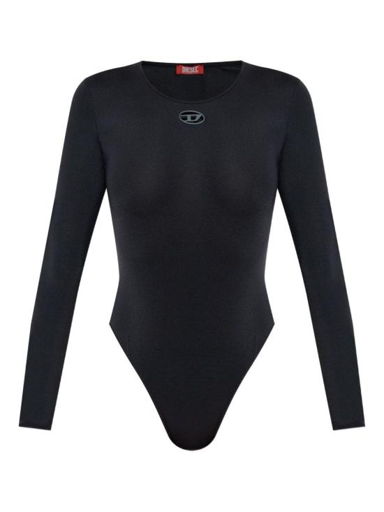 25FW 디젤 바디수트 티셔츠 A18317 0IKBN 900 BLACK