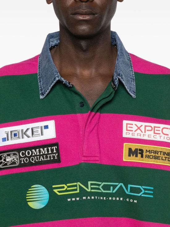 25FW 마틴로즈 폴로 티셔츠 672JE07605 PRP FUCHSIA - MARTINE ROSE