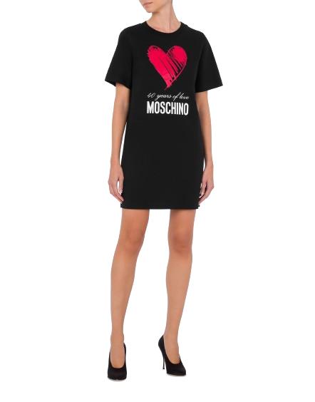  모스키노 원피스 0427 0441A1555 BLACK - MOSCHINO