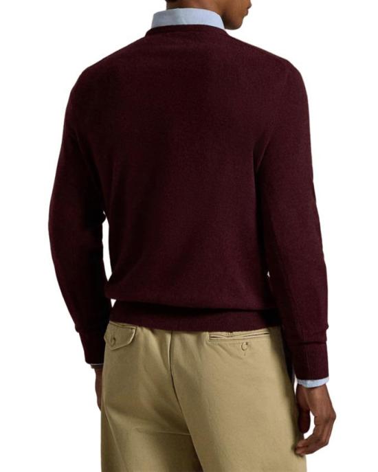 25FW 폴로 랄프로렌 긴팔 티셔츠 710974148 008 WINE - POLO RALPH LAUREN