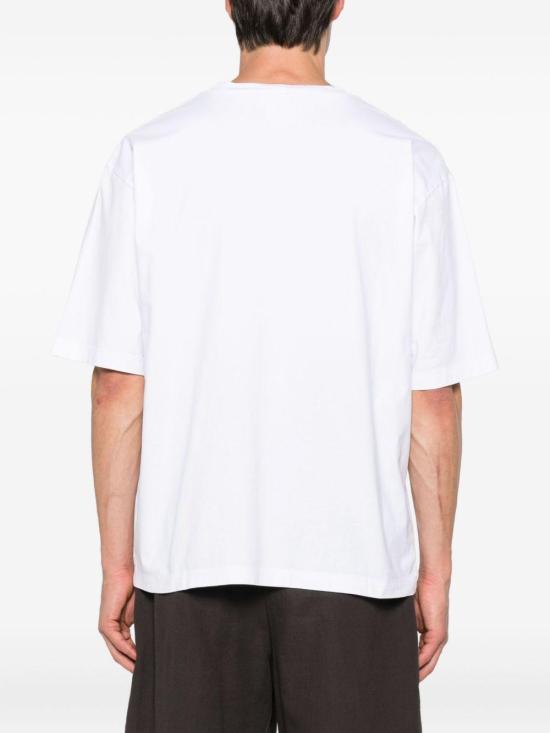 25FW 디스퀘어드2 폴로 티셔츠 S74GD1455 D20020 965 BIANCO E BLU NAVY - DSQUARED2