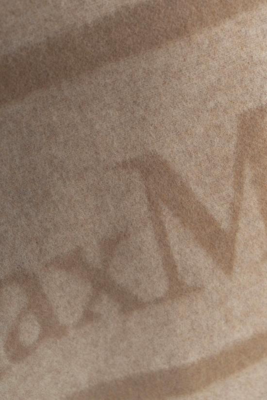 25FW 막스마라 힐데 울 판초 HILDESTD 001 BEIGE - MAX MARA