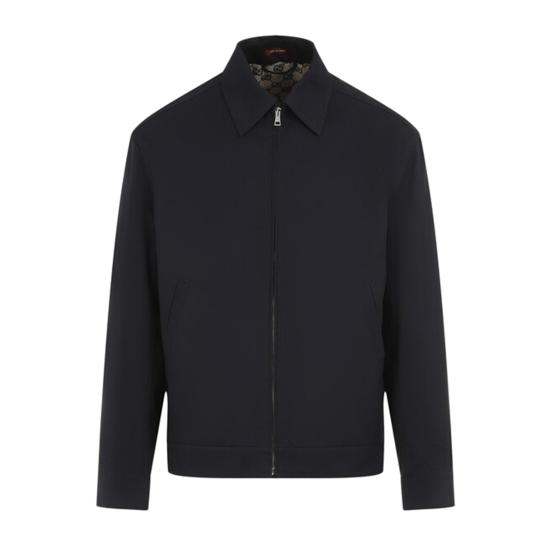 25FW 구찌 울 블랙 자켓 794813Z7AON 1120 BLACK