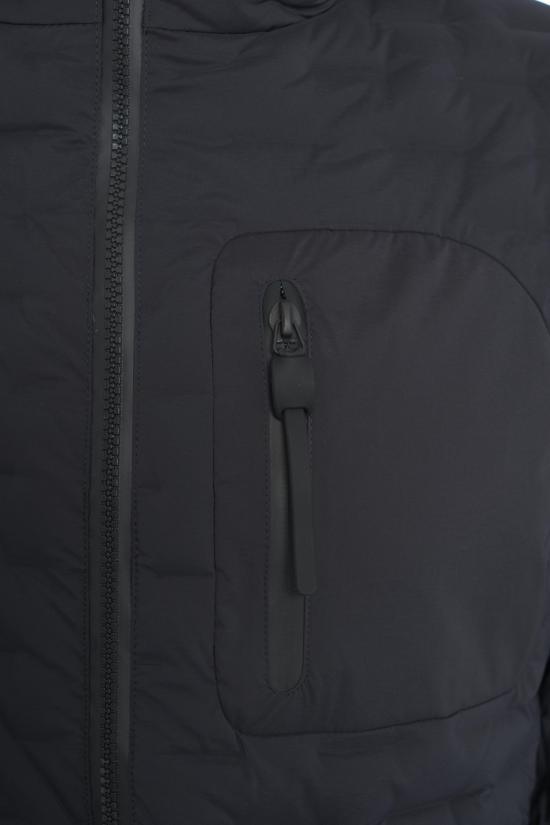 25FW 페트레이 옐 BMAT 기하학적 퀼팅 스트레치 다운 재킷 PEU5420 01191969 NER NERO - PEUTEREY