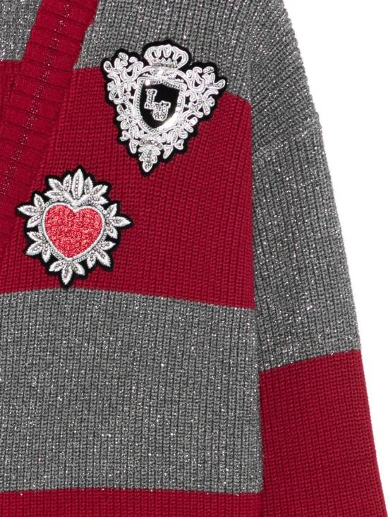 25FW [키즈] 리우조 가디건 GF5059 MS18F C3801 GREY - LIU JO