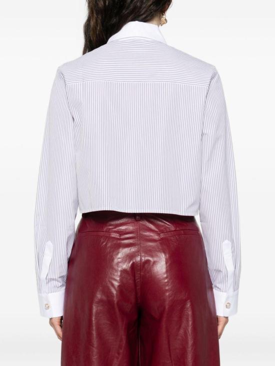 25FW 카사블랑카 셔츠 WAW25SH219 01 WHITE - CASABLANCA