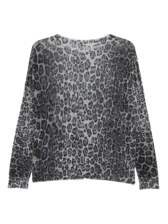 25FW 리우조 스웨터 MF5368 MA71N A4373 GREY - LIU JO