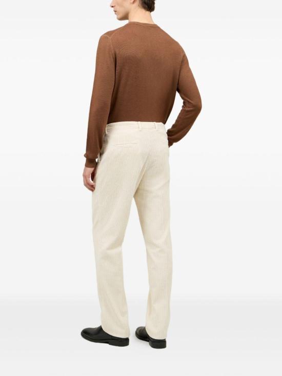 25FW 볼리올리 스트레이트 팬츠 89951QFB5418 0107 WHITE - BOGLIOLI