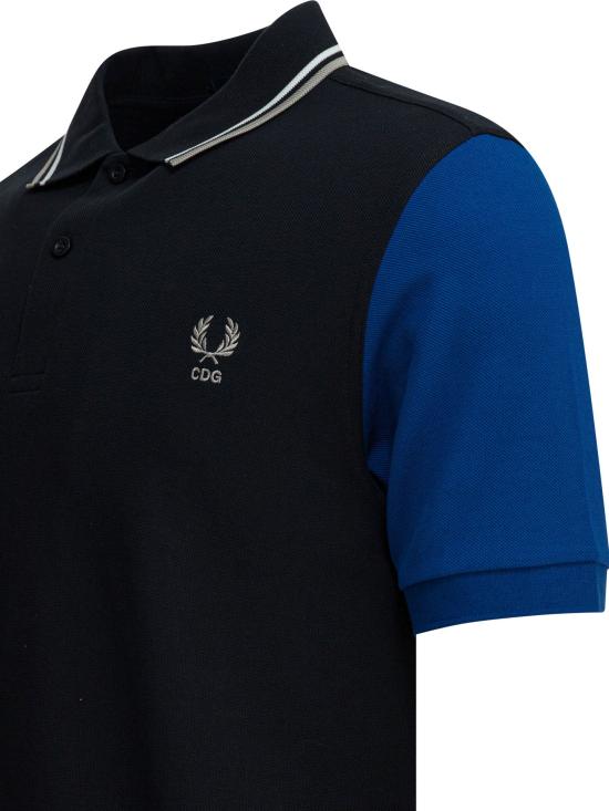 25FW 꼼데가르송 폴로 티셔츠 FPT501W251BLACK - COMME DES GARCONS
