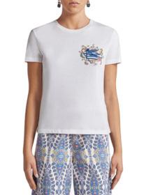 25SS 에트로 반팔 티셔츠 WRMA0006 AK788W0111 WHITE - ETRO