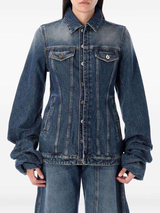 25FW 장 폴 고티에 데님 자켓 WJA003D024 57 BLUE - JEAN PAUL GAULTIER