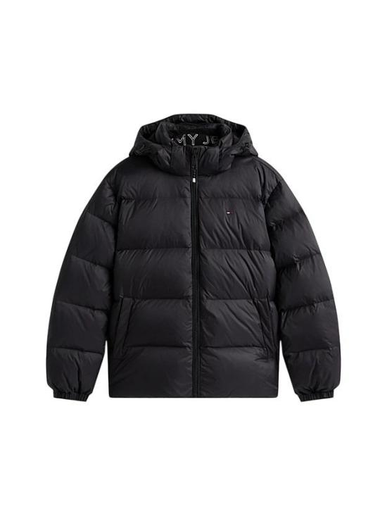 25FW 토미진 숏패딩 DM0DM19786 BDS NERO BLACK