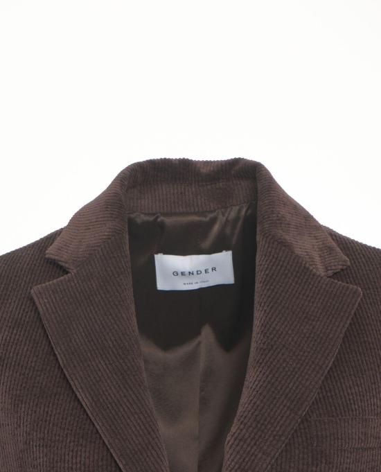 25FW 젠더 수트 자켓 4351 4038 CAFFE MARRONE - GENDER