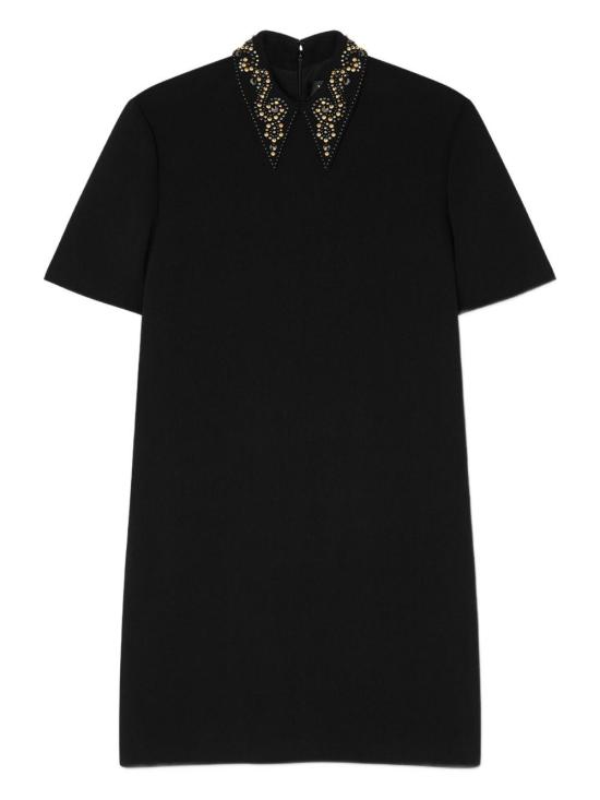 25FW 베르사체 원피스 10221081A12789 1B000 BLACK