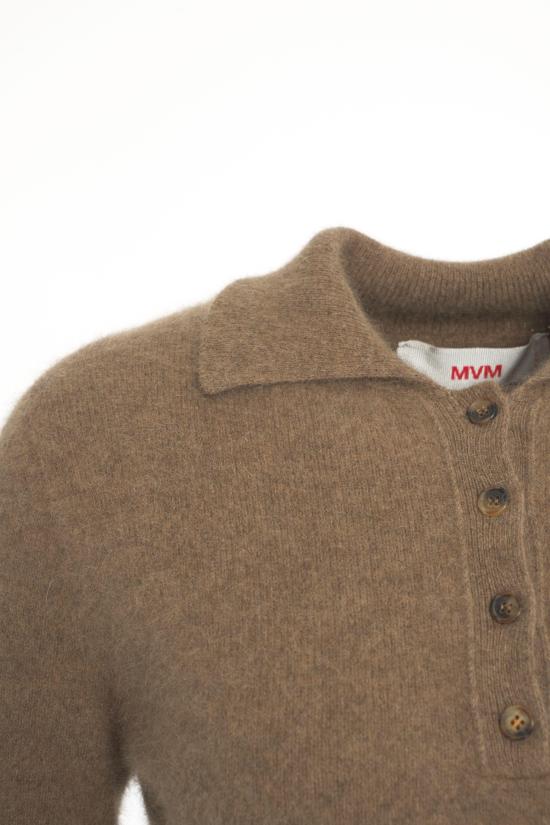 25FW 엠비엠 폴로 티셔츠 V56800 VISONE BEIGE - MVM