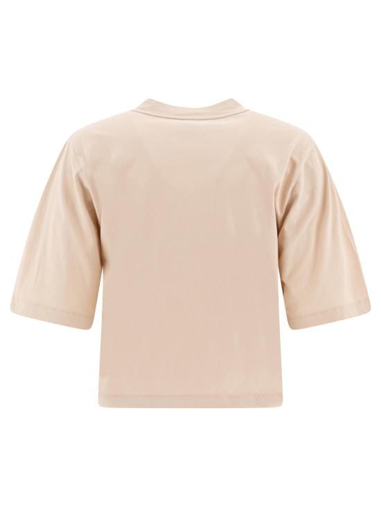 25SS 핑코 반팔 티셔츠 104604 A2CSC03 BEIGE - PINKO