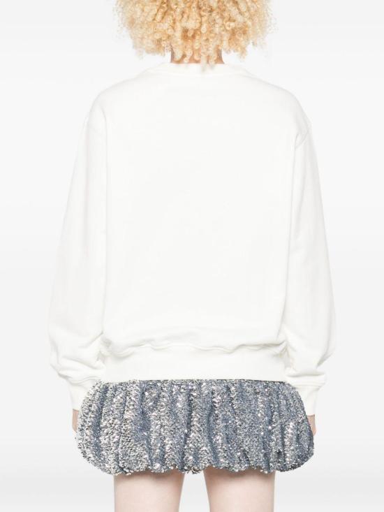 25FW 카사블랑카 스웨터 WAW25JTP364 01 ORANGE - CASABLANCA