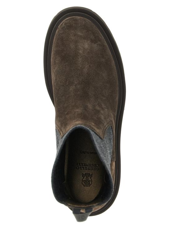 25FW 브루넬로 쿠치넬리 부츠 MZSFG3034C7284 - BRUNELLO CUCINELLI
