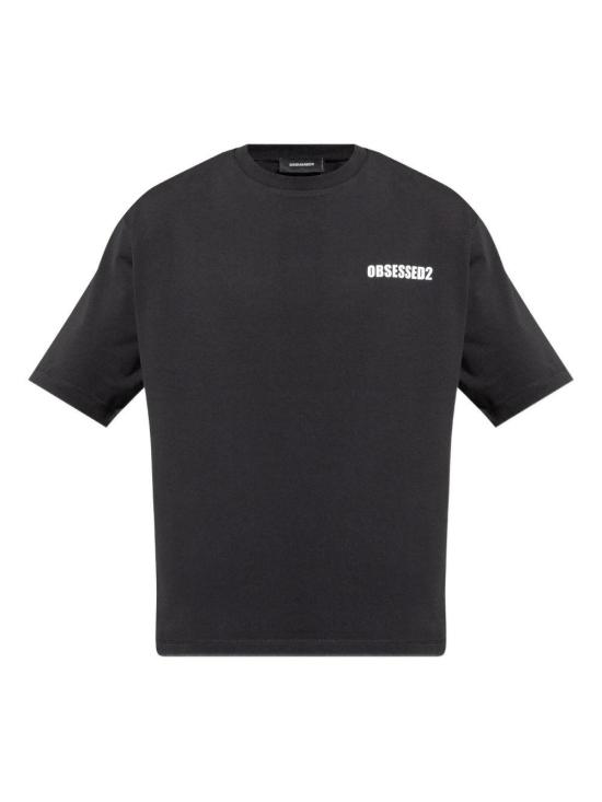 25FW 디스퀘어드2 폴로 티셔츠 S74GD1479 D20033 900 NERO E BIANCO