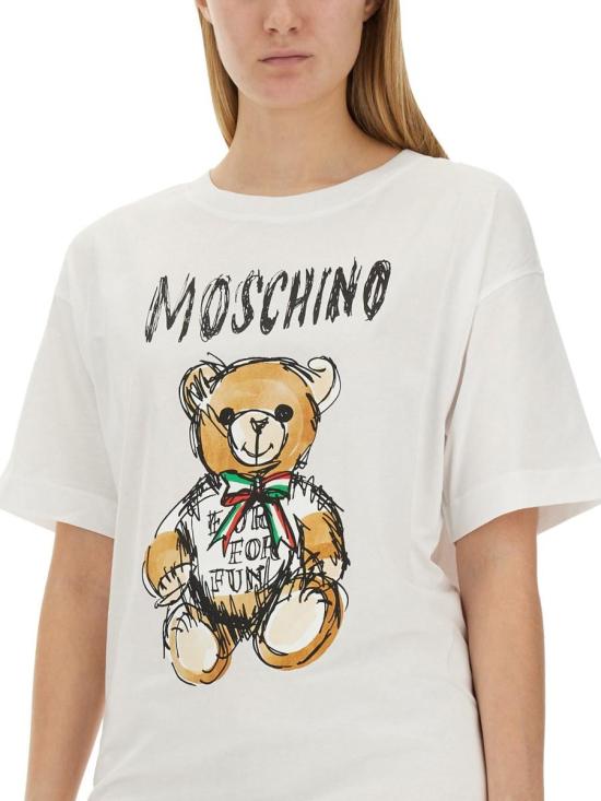  모스키노 원피스 045020 5411001 WHITE - MOSCHINO