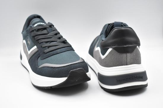 25FW 하몬트앤블레인 스니커즈 050 A60 A6 BLU BLUE - HARMONT & BLAINE