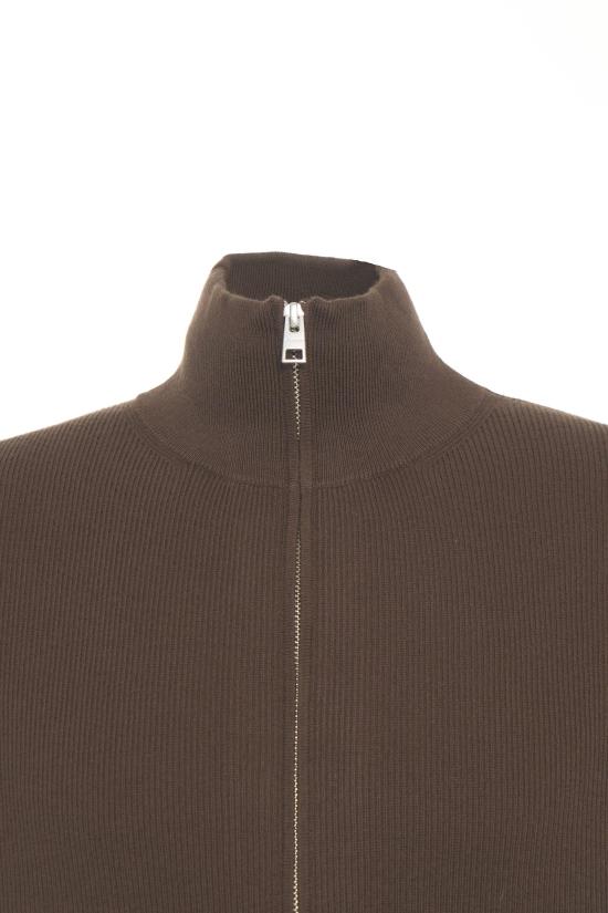 25FW 클로즈드 집업 니트 C86267 97P 22 765 ESPRSSO BRWN MARRONE - CLOSED